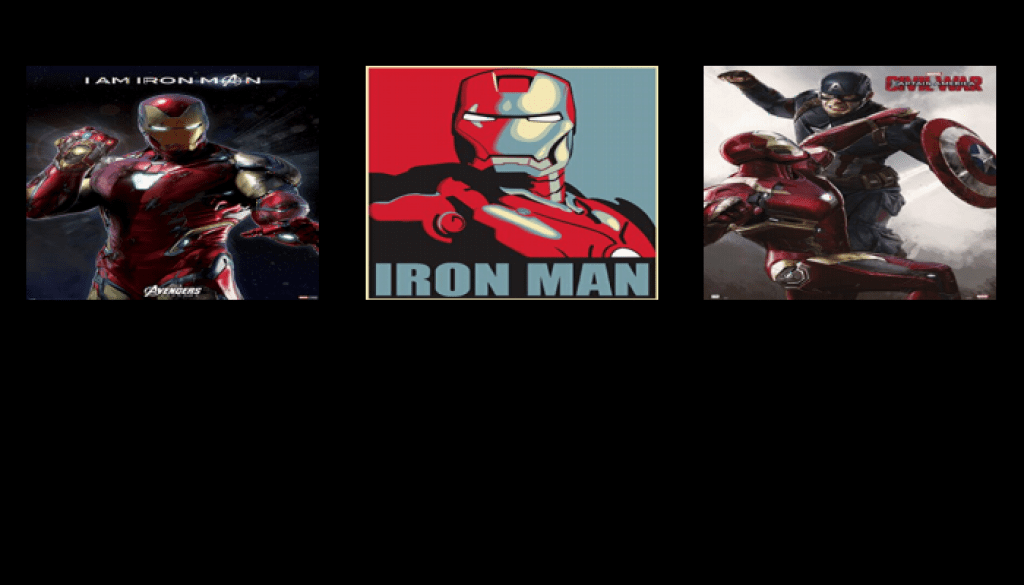 El mejor Poster Iron Man: ¿cuáles son sus opciones?